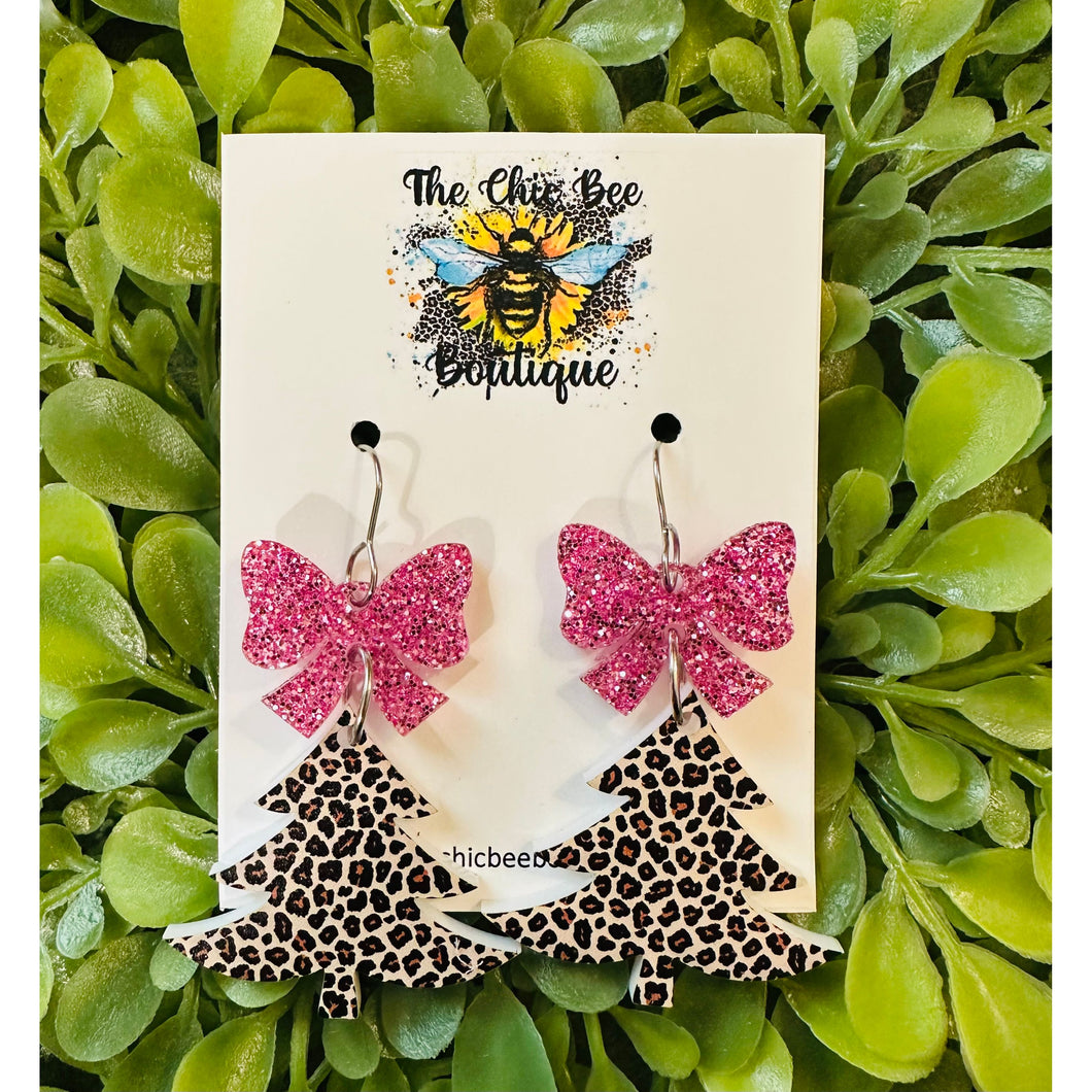 Christmas Leopard Trees