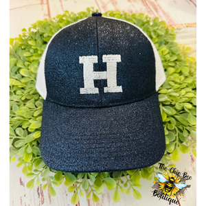 Block H Sparkly Cap