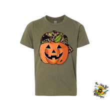 Load image into Gallery viewer, Camo Halloween Pumpkin-Boy
