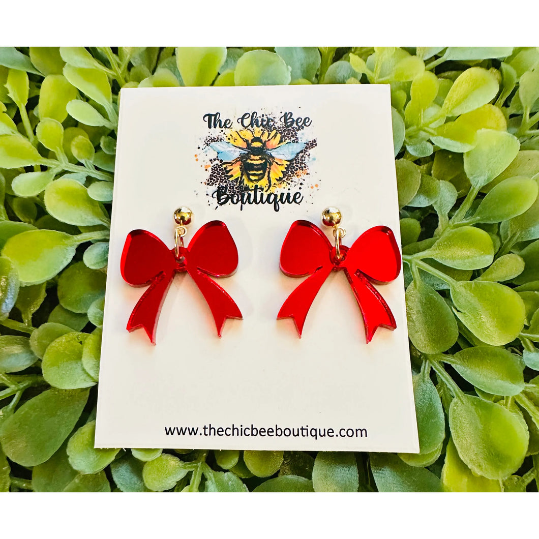 Sweetheart Bow Dangles