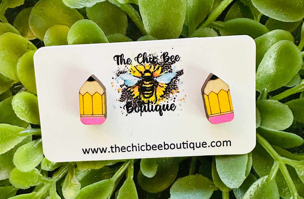 #2 Pencil Studs