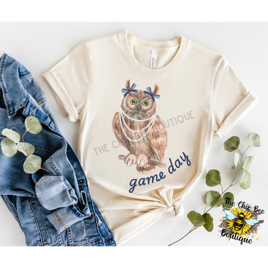 Game Day Glam Owl