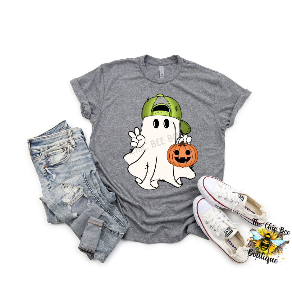 Ghost Pumpkin-Boy