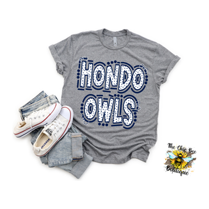 Hondo Owls Doodle