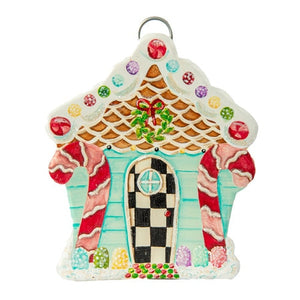 Mini Gingerbread House Charm