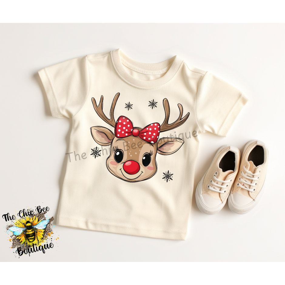 Little Girl Reindeer