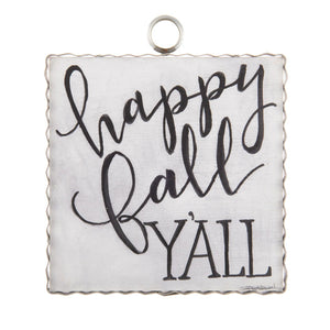 Mini “Happy Fall Y’all” Print